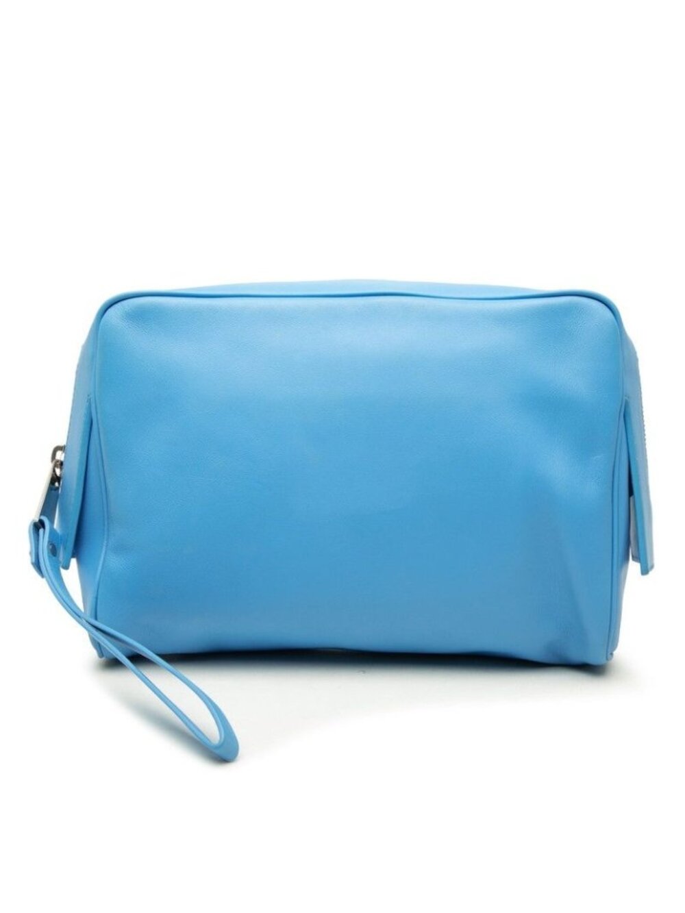 Bottega Veneta Clutch Blue Leather
